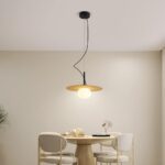 Suspension moderne pour table de chevet – Luminaire suspendu au plafond pour chambre à coucher et cuisine – Image 4