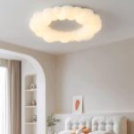 Lustre nuage bulle LED Plafonnier nuage Lustre dessin animé Étoile Lampe suspendue Plafonnier Luminaire de plafond