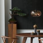 Lampes suspendues en verre du milieu du siècle, luminaire de cuisine, lampe à suspension à tête unique, pendentif de ferme pour éclairage décoratif de.. – Image 5