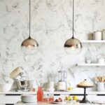 Loft Moderne Pendentif Lumière Original Dégradé Boule De Verre Suspension Lampes De Plafond Cuisine Lustre Salle À Manger Salon Luminaire – Image 3