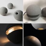 Lampes Suspendues Globe Modernes pour Îlot de Cuisine – Lustre Industriel en Béton à 3 Lumières – Suspension LED en Ciment Style Loft – Image 2