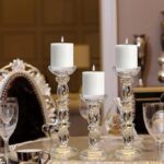 Bougies LED à piles avec télécommande et minuterie pour cheminée, chambre à coucher, salon, fête Piliers à intensité variable Dessus plat