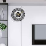 Horloge murale religieuse islamique, art islamique, horloge à quartz silencieuse pour décoration – Image 3