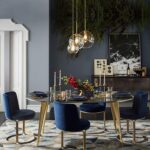 Loft Moderne Pendentif Lumière Original Dégradé Boule De Verre Suspension Lampes De Plafond Cuisine Lustre Salle À Manger Salon Luminaire – Image 4