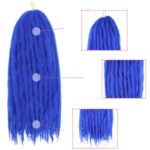 arley Twist Hair - Cheveux tressés Marley Twist  cheveux longs bouclés cubains, d'extensions de cheveux synthétiques au crochet... – Image 2