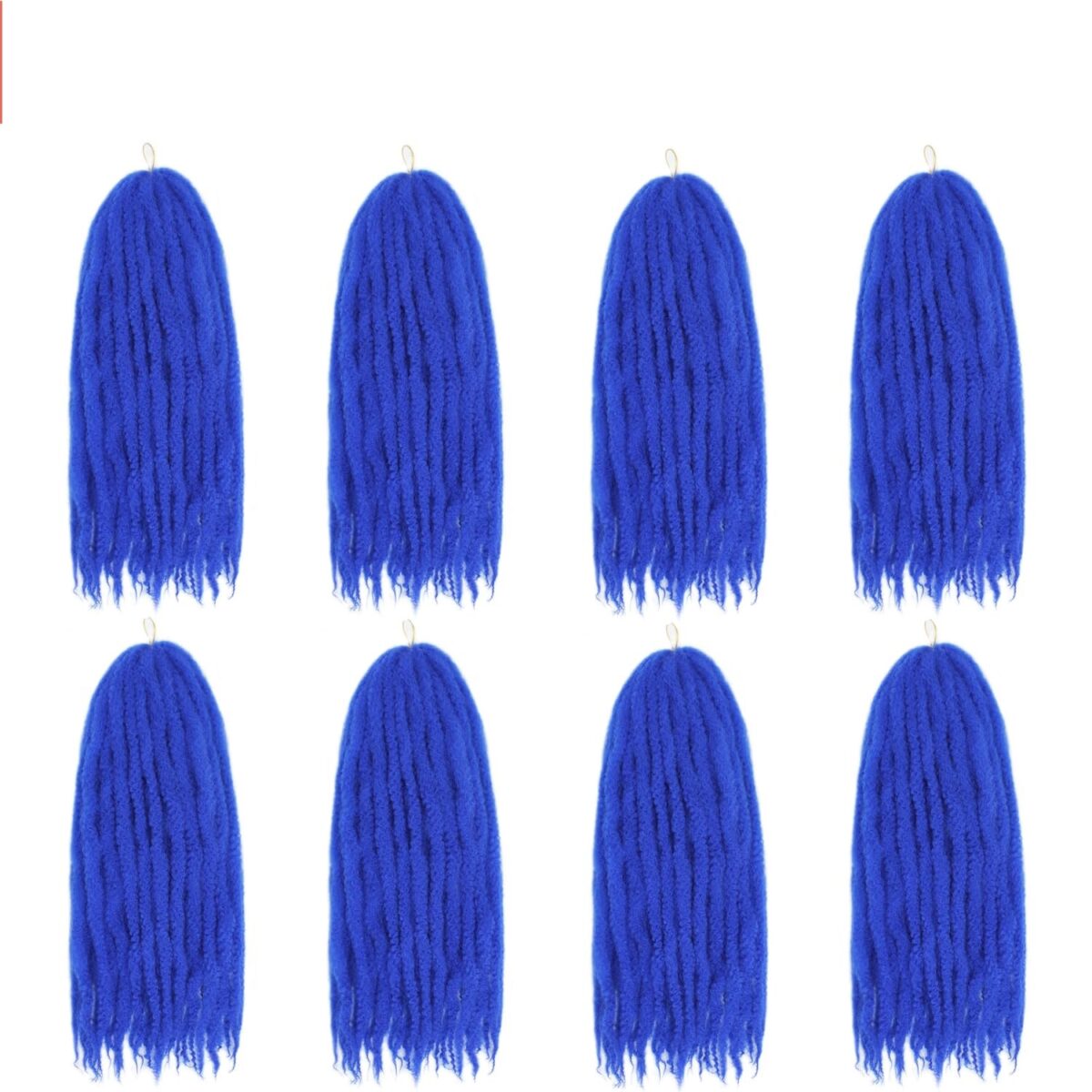 arley Twist Hair - Cheveux tressés Marley Twist  cheveux longs bouclés cubains, d'extensions de cheveux synthétiques au crochet... – Image 4