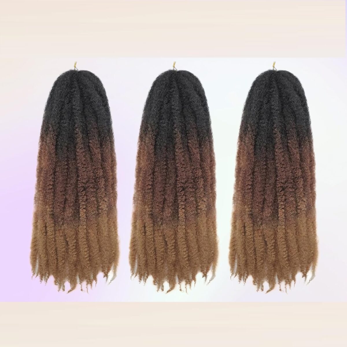 Cheveux Marley Twist – Extensions Douces et Volumineuses de Type Afro Kinky – Image 3