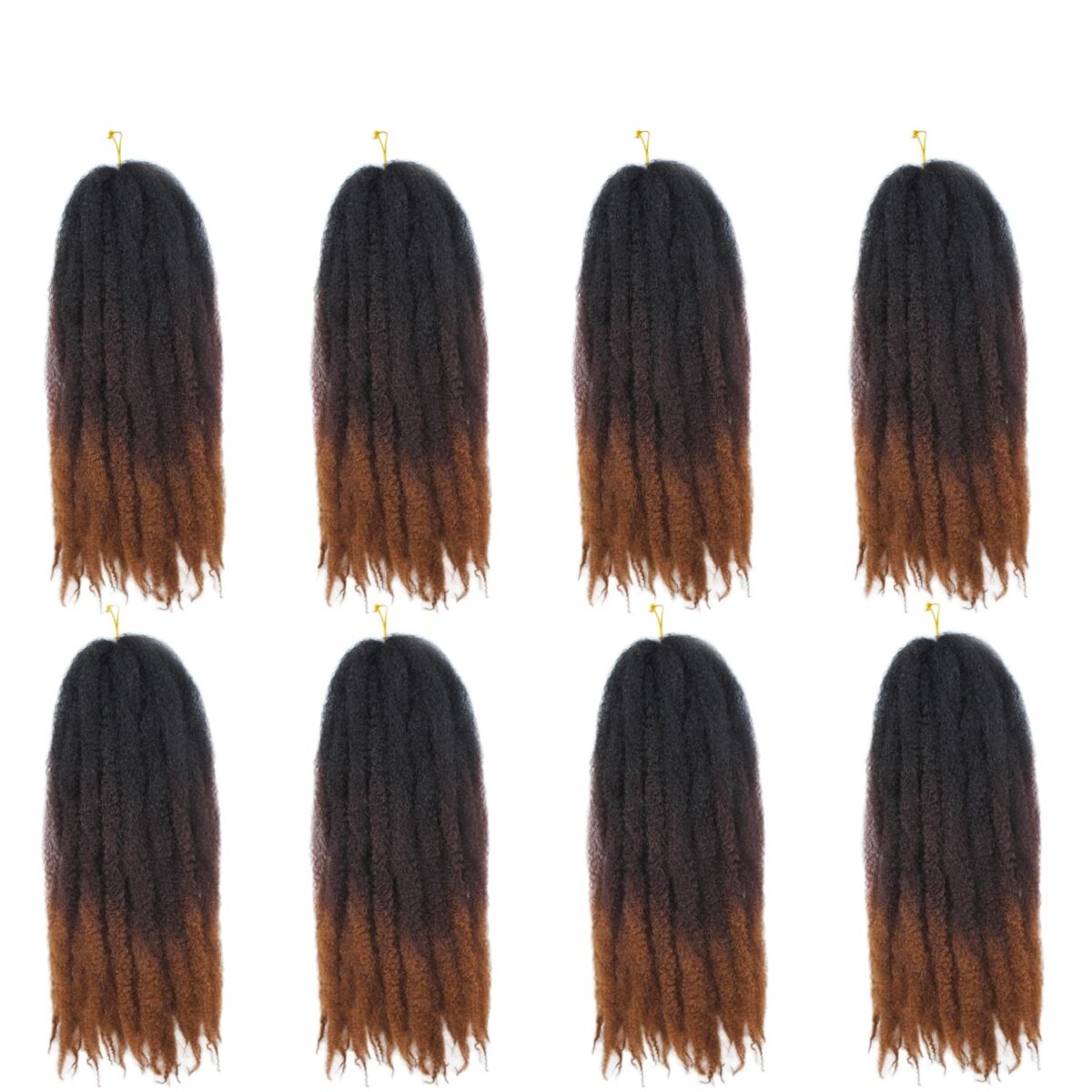 Tresses Marley – Extensions Synthétiques Afro Crépues au Crochet – Image 3