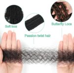 Cheveux Marley Twist – Extension Pré-séparée Élastique pour Tresses Afro Kinky – Image 3