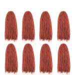 Cheveux tressés Marley Twist de 24 pouces, 8 paquets d'extensions de cheveux synthétiques Afro Kinky Curly Marley Twist – Image 2