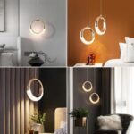 Suspension Luminaire  LED Ronde Suspension En Cristal Moderne Hauteur Réglable Hauteur réglable pour Salon Chambre Cuisine Bar Café Diamètre – Image 3