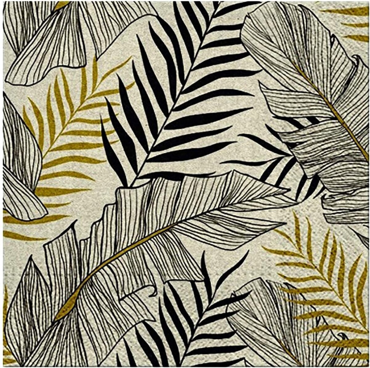 Papier Peint Élégant et Moderne – Papier Feuilles Exotiques – Image 1