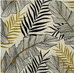 Papier Peint Élégant et Moderne – Papier Feuilles Exotiques