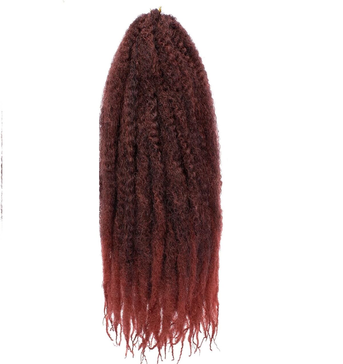 Samtress Marley Twist – Extensions de Cheveux Tressés au Crochet – Roux Ombré – Image 1