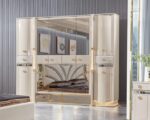 Ensemble Royal – Chambre a couche Blanche avec Finitions Dorées – Image 3