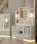 Élégance Suprême – Ensemble Chambre Blanc & Or – Image 3