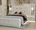 Élégance Suprême – Ensemble Chambre Blanc & Or – Image 2