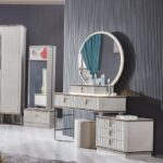 Ensemble Chambre à Coucher Royal – Lit Double et Meubles de Luxe – Image 6