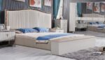 Ensemble Chambre à Coucher Royal – Lit Double et Meubles de Luxe – Image 5