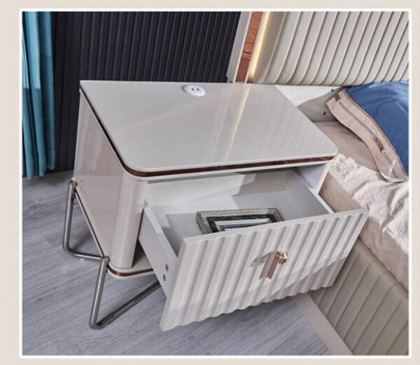 Ensemble Chambre à Coucher Royal – Lit Double et Meubles de Luxe – Image 4