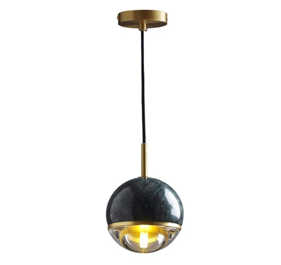 Suspension Planète pour Chambre d'Enfant, Terrasse, LED, Ciment Créatif, Suspension Béton, Suspension Moderne, Style