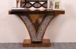 Console DECO Pan Home Everby  - Marron – Image 2