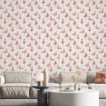 Flamingo Goals White papier peint elegant et decoratif pour vos murs – Image 3