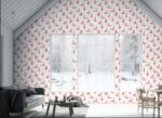 Flamingo Goals White papier peint elegant et decoratif pour vos murs – Image 2