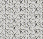 Papier Peint Ornemental 3D – Motif Spirales Élégantes