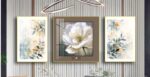 Tableaux Décoratifs – Élégance Florale sur Toile Imperméable – Image 2