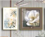 Tableaux Décoratifs – Élégance Florale sur Toile Imperméable – Image 3