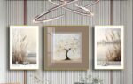 Tableau Floral Élégant sur Toile HD – Décoration Murale Imperméable pour Maison, Hôtel, Bureau – Style Nature et Raffinement – Image 2