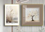 Tableau Floral Élégant sur Toile HD – Décoration Murale Imperméable pour Maison, Hôtel, Bureau – Style Nature et Raffinement – Image 3
