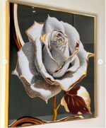 Tableaux Muraux Thème Fleur – Élégance Florale sur Toile Imperméable – Idéal pour Déco Intérieure Moderne et Zen – Image 2