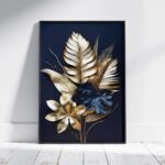 Déco Murale Élégance Florale – Impression Haute Qualité sur Toile – Art Floral pour Intérieur Raffiné – Image 2