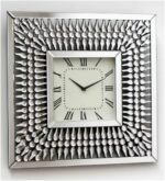 Horloge carrée - encadrées brillantes