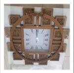 Horloge Murale Moderne Élégante – Miroir de Luxe avec Diamant Écrasé – Image 5