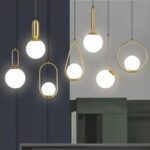 Plafonnier au design nordique moderne – Luminaire décoratif d'intérieur – Image 5