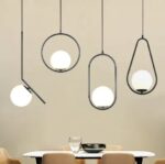 Plafonnier au design nordique moderne – Luminaire décoratif d'intérieur – Image 4