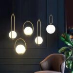 Plafonnier au design nordique moderne – Luminaire décoratif d'intérieur – Image 2