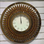 Horloge Murale Ronde 3D – Luxe Diamant & Design Élégant – Décoration Maison Moderne – Image 2