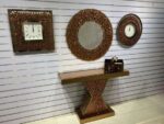 Horloge Murale Ronde 3D – Luxe Diamant & Design Élégant – Décoration Maison Moderne