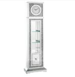 Horloge Grand-Père ACME Noralie – Miroir & Strass – Éclairage LED et Design Luxe – Image 6