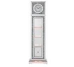 Horloge Grand-Père ACME Noralie – Miroir & Strass – Éclairage LED et Design Luxe – Image 5