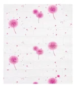 Souffle de Douceur – Papier Peint Pissenlits Roses