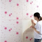Souffle de Douceur – Papier Peint Pissenlits Roses – Image 2