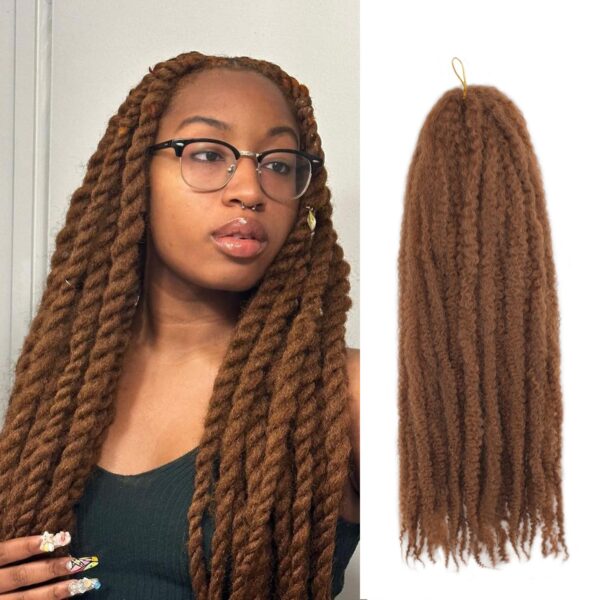 Extensions de cheveux synthétiques Marley Twist