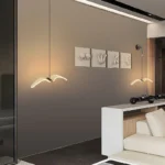 Suspension LED Mouette – Élégance Aérienne pour votre Intérieur ( chambre-salon-couloir)