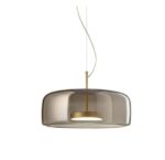 Lumière de pendentif de LED moderne nordique, Boule de verre suspendu lampe de plafond de plafond de plafonnier réglable lustre luminaire