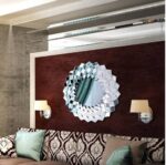 Miroir décoratif dans un cadre volumétrique Sandra 91 cm – Image 3